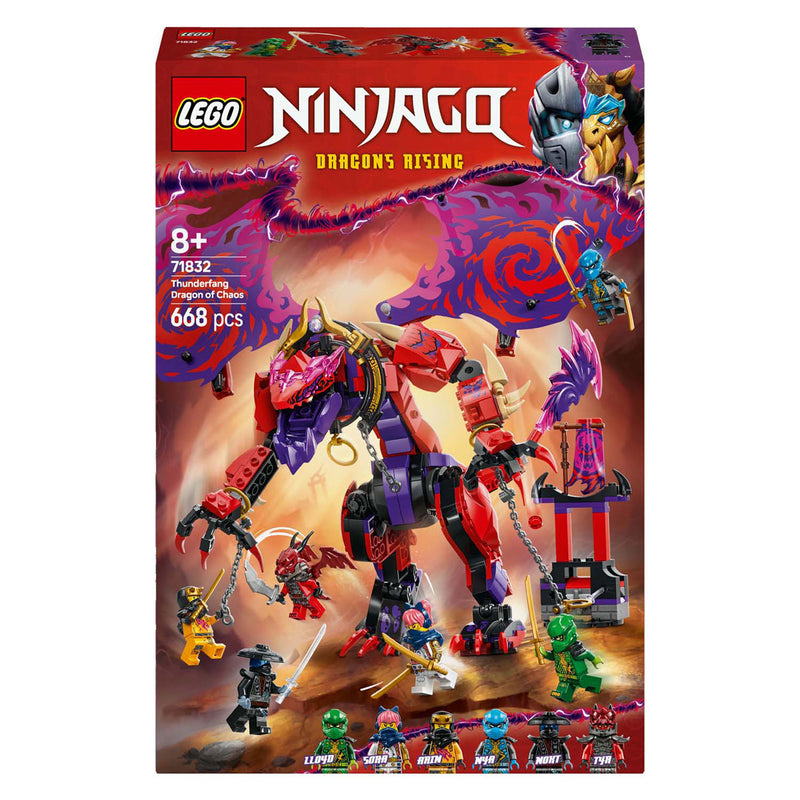 Laden Sie das Bild in Galerie -Viewer, Lego ninjago 71832 thunderfang dragon of chaos
