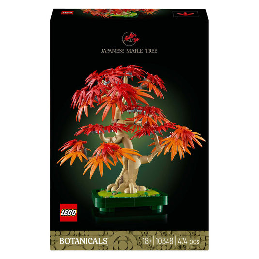 Lego the botanical collection - japanse esdoorn bonsaiboompje constructiespeelgoed (10348)