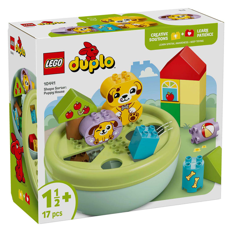 Afbeelding laden in galerijviewer, Lego ® duplo® mijn eerste vormenstoof: puppyhuis - 10441
