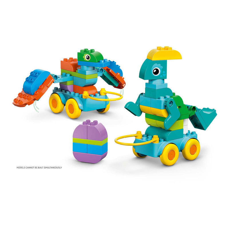Afbeelding laden in galerijviewer, Lego ® duplo® stad 3-in-1 dinosaurussen op wielen - 10451
