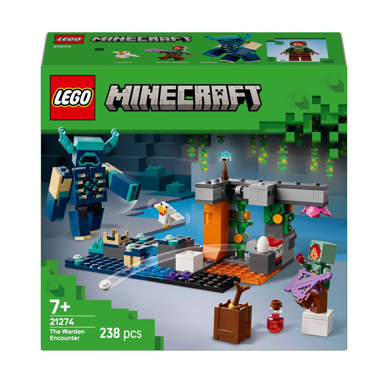 Load image into Gallery viewer, Lego minecraft 21274 de ontmoeting met de opzichter
