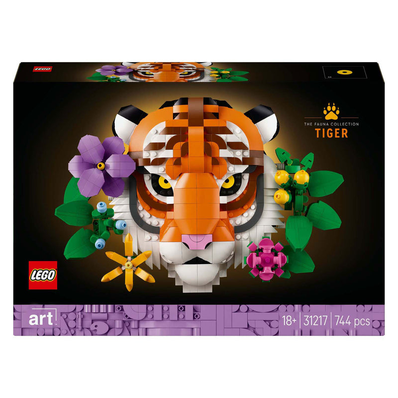 Load image into Gallery viewer, Lego art 31217 de faunacollectie tijger
