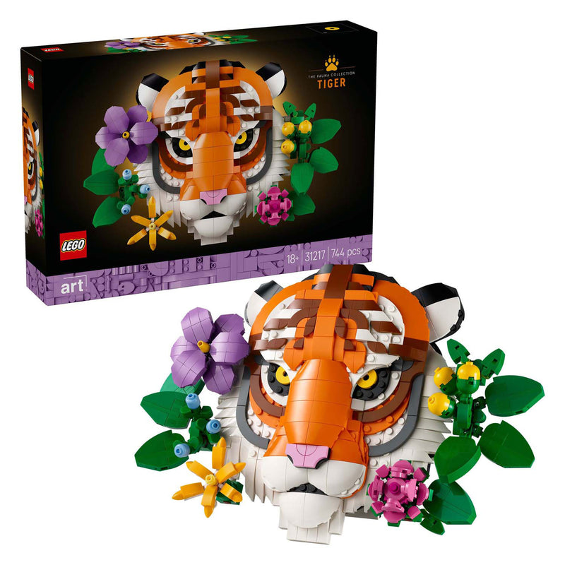 Load image into Gallery viewer, Lego art 31217 de faunacollectie tijger
