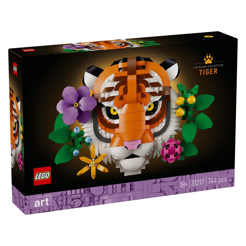 Load image into Gallery viewer, Lego art 31217 de faunacollectie tijger
