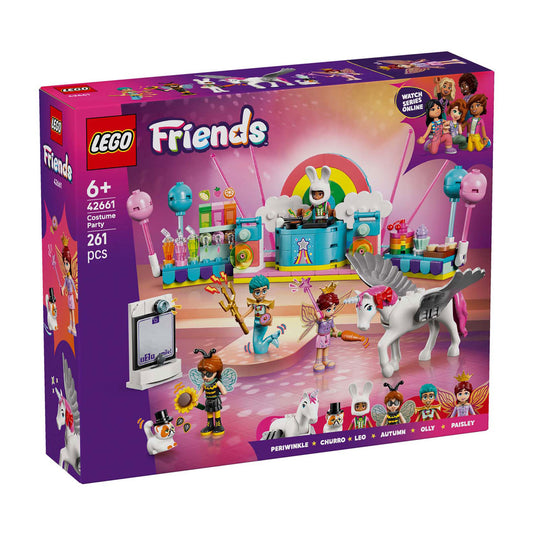 Lego friends 42661 verkleedfeestje met eenhoorn en fee