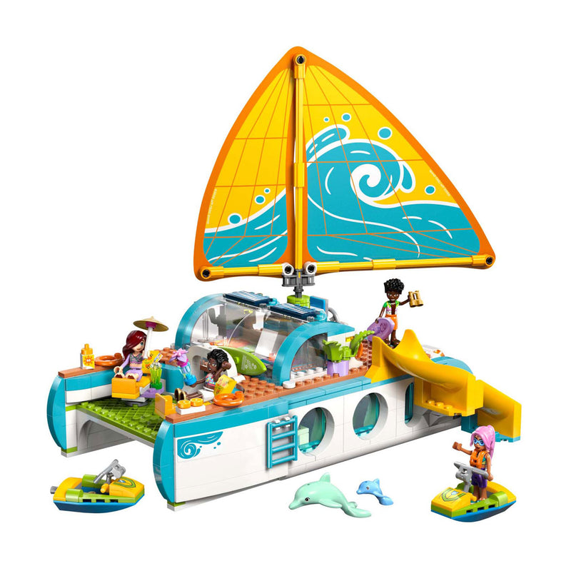 Afbeelding laden in galerijviewer, Lego friends avontuurlijke bootreis boot speelgoed voor kinderen - 42664
