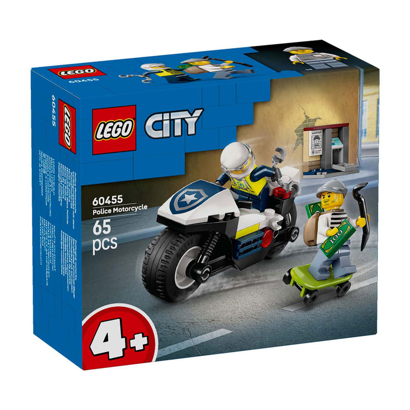 Load image into Gallery viewer, Lego city 60455 achtervolging op politiemotor
