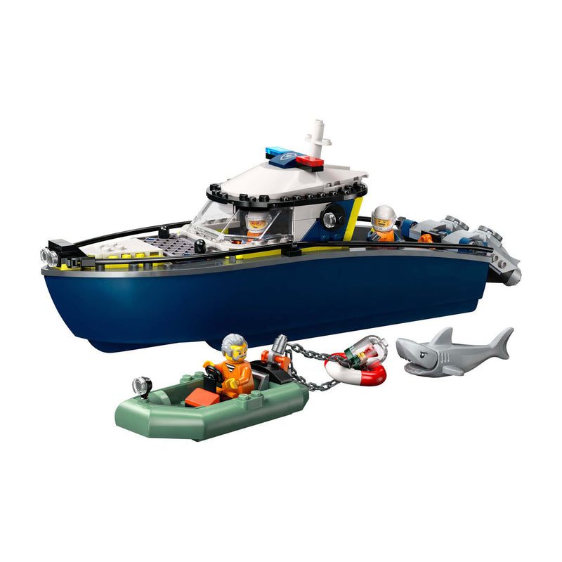 ギャラリービューアに画像をロードする, Lego city 60456 achtervolging met politieboot
