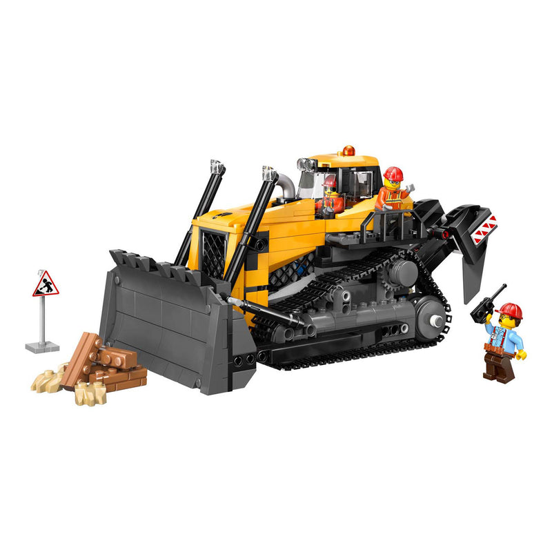 Afbeelding laden in galerijviewer, Lego ® city gele bulldozer, bouwplaatsvoertuig - 60466
