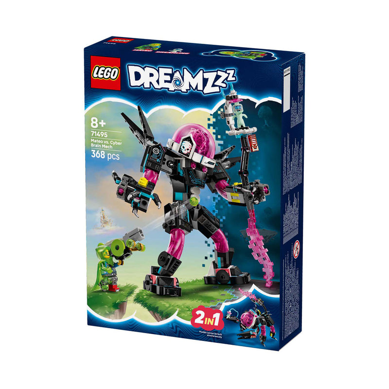 Load image into Gallery viewer, Lego dreamzzz 71495 mateo vs. cyberbreinmecha
