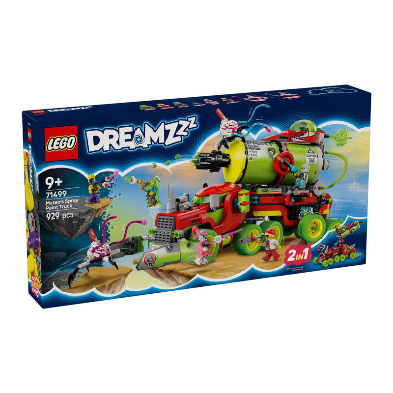 Afbeelding laden in galerijviewer, Lego ® dreamzzz™ mateo's spuitbustruck speelgoed - 71499
