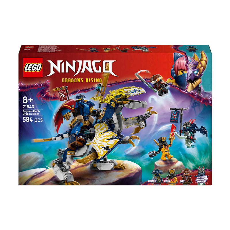 Load image into Gallery viewer, Lego ninjago 71843 rogue's mecha drakenrijder
