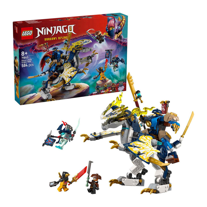 ギャラリービューアに画像をロードする, Lego ninjago 71843 rogue's mecha drakenrijder
