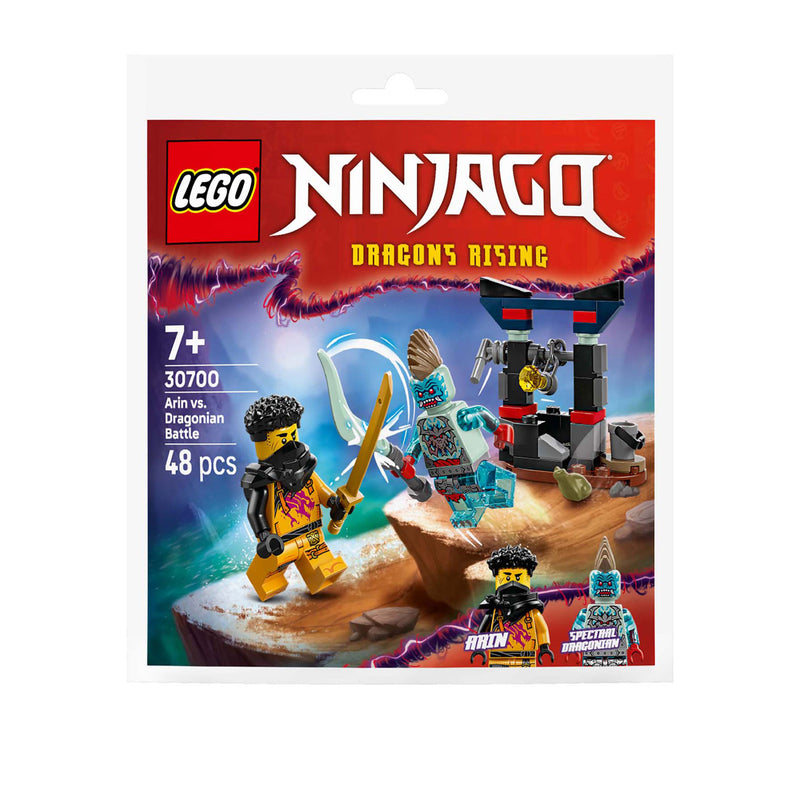 Cargue la imagen en el visor de la galería, Lego ninjago 30700 arin vs. draconier

