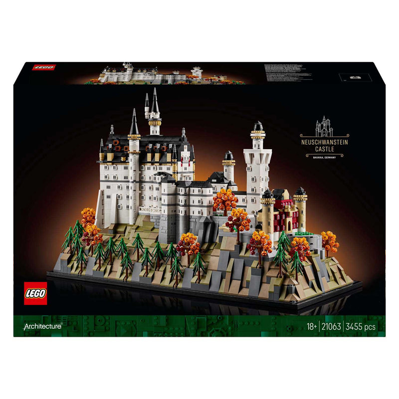 Load image into Gallery viewer, Lego architecture 21063 slot neuschwanstein verzamelset
