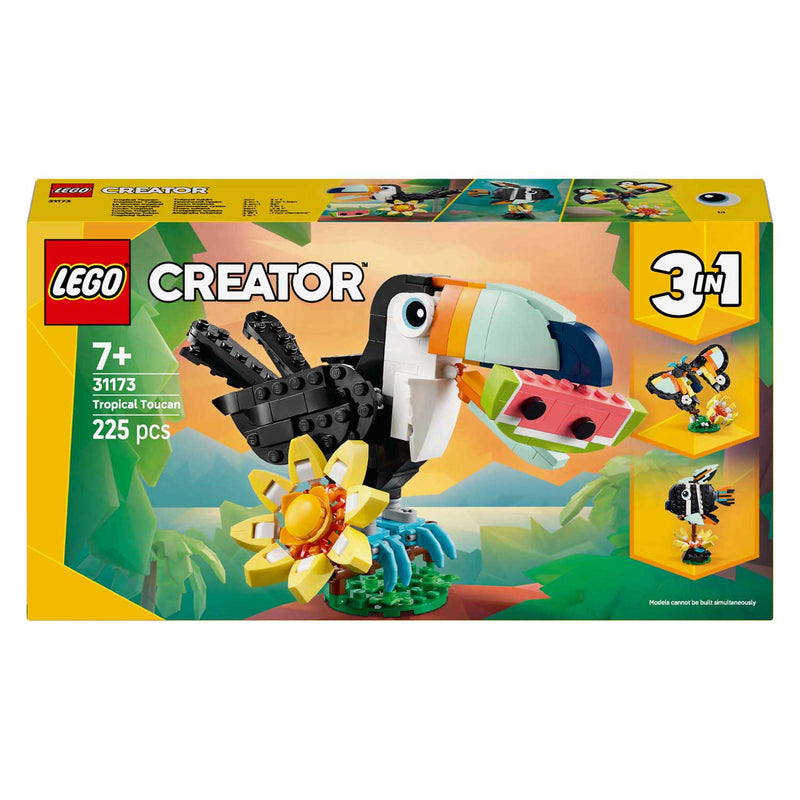 Afbeelding laden in galerijviewer, Lego ® creator 3in1 wilde dieren: tropische toekan - 31173

