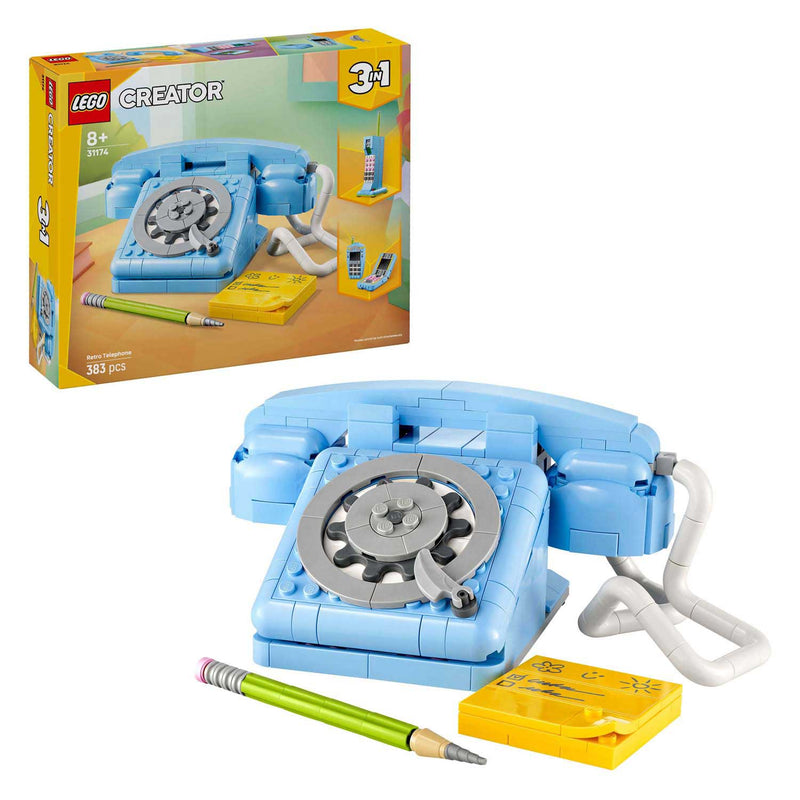 Load image into Gallery viewer, Lego creator 31174 retro telefoon

