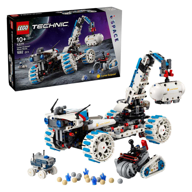 Laden Sie das Bild in Galerie -Viewer, Lego ® technic lunar outpost™ maanrover ruimtevoertuig - 42211
