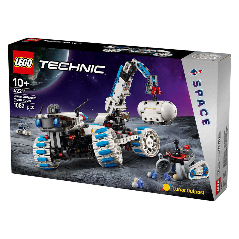 Load image into Gallery viewer, Lego technic 42211 lunar outpost maanrover ruimtevoertuig
