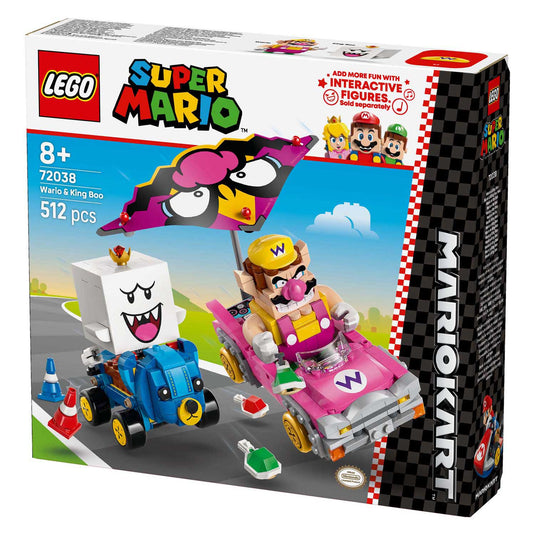 Lego ® super mario™: mario kart™ – wario en king boo - 72038