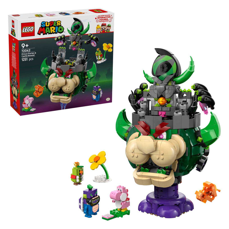 Chargez l'image dans la visionneuse de la galerie, Lego super mario 72042 prins florian en kasteel bowser

