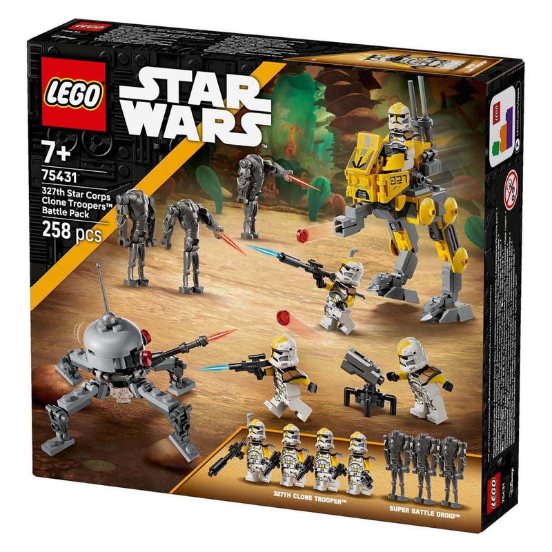 Chargez l'image dans la visionneuse de la galerie, Lego star wars 75431 327th star corps clone troopers battle pack
