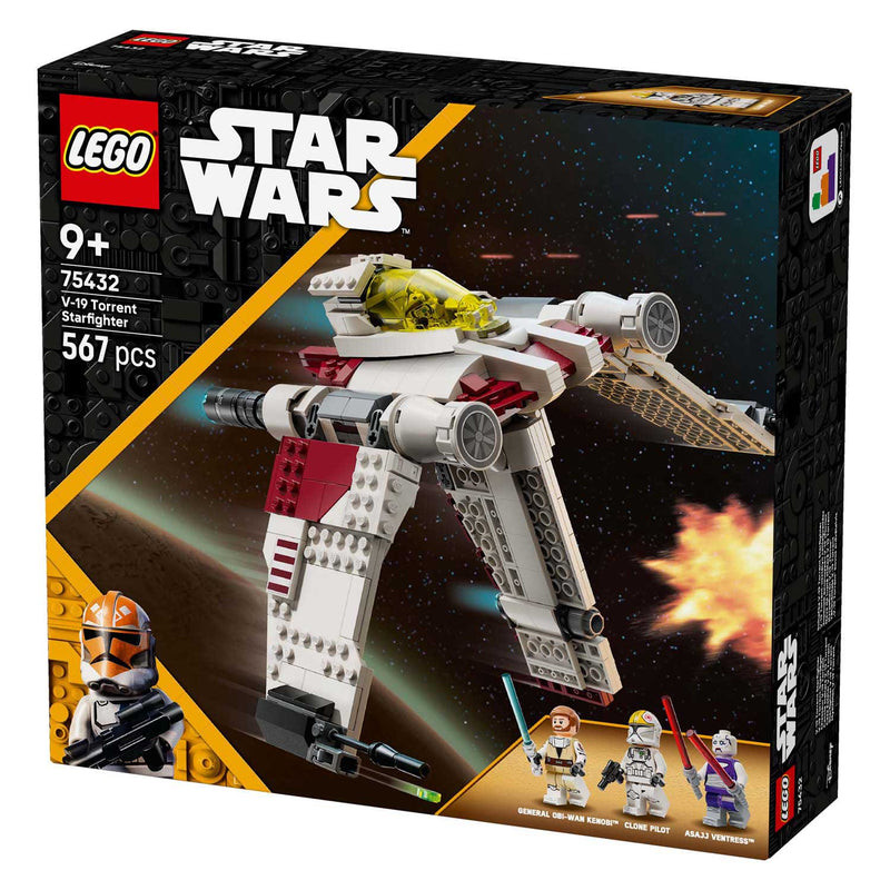 Load image into Gallery viewer, Lego star wars 75432 v-19 torrent starfighter
