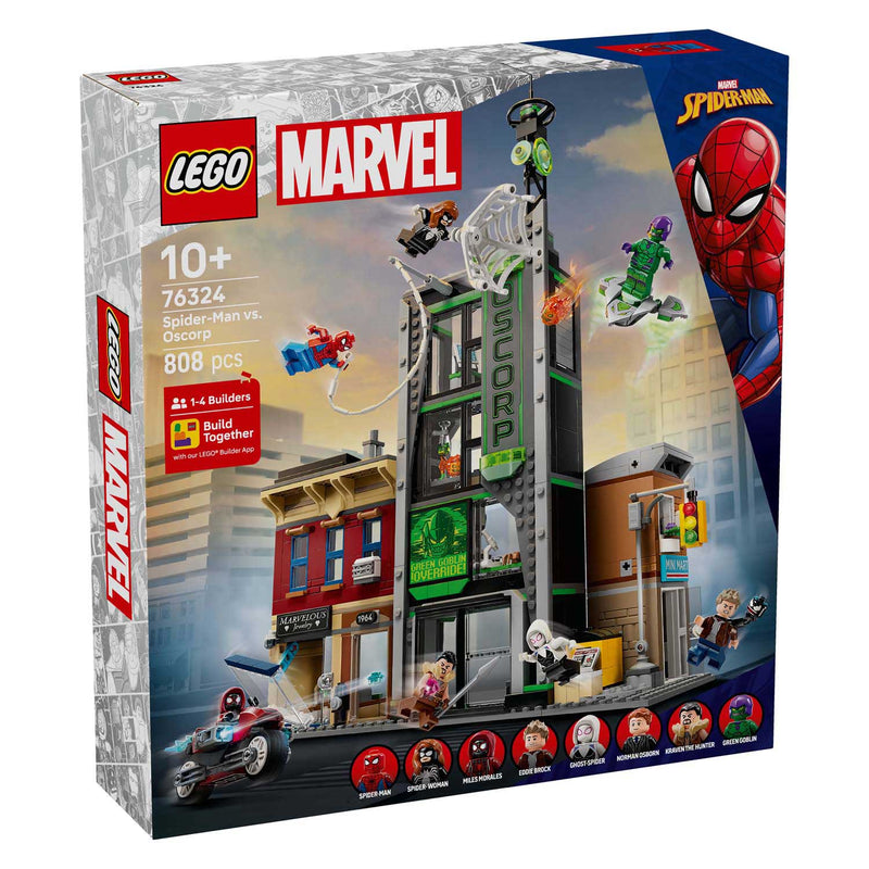 Afbeelding laden in galerijviewer, Lego super heroes marvel 76324 spider-man vs. oscorp
