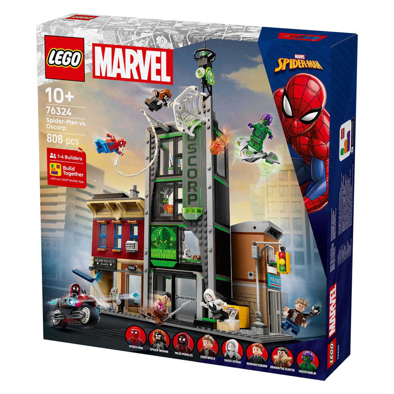 Afbeelding laden in galerijviewer, Lego super heroes marvel 76324 spider-man vs. oscorp
