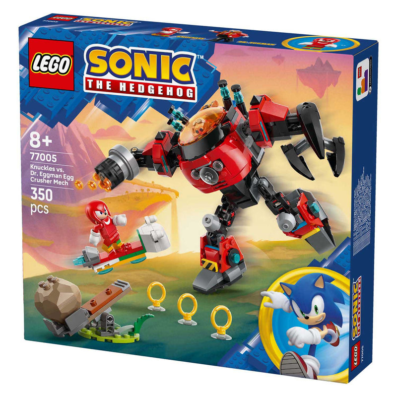 Chargez l'image dans la visionneuse de la galerie, Lego ® sonic the hedgehog™ knuckles vs. dr. eggman egg crusher mecha - 77005
