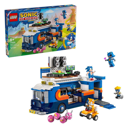 Lego sonic 77006 team sonic commandotruck