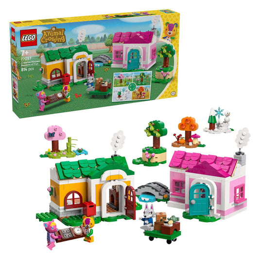 Lego ® animal crossing™ creatieve huizen: seizoenenlang plezier - 77057