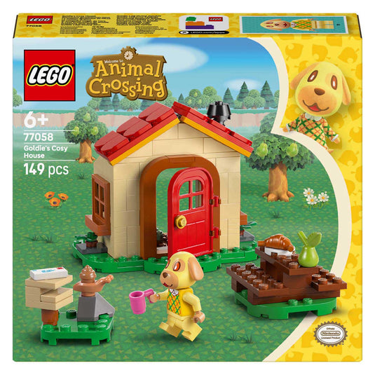 Lego ® animal crossing™ goldies knusse huisje bouwset - 77058