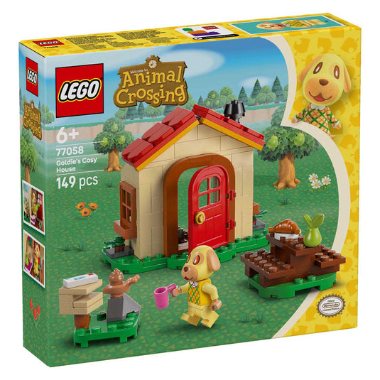Lego ® animal crossing™ goldies knusse huisje bouwset - 77058