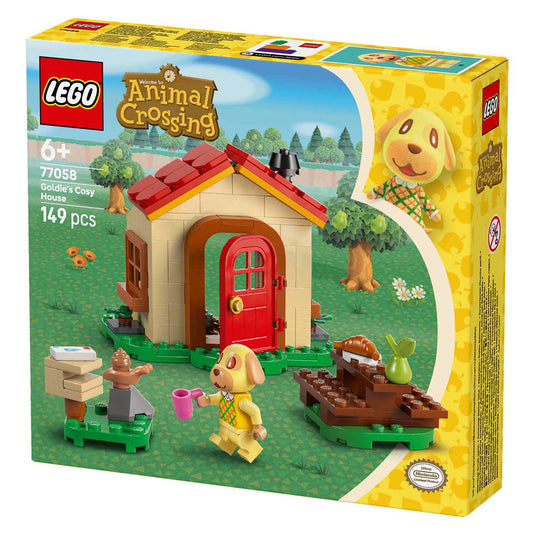 Lego ® animal crossing™ goldies knusse huisje bouwset - 77058