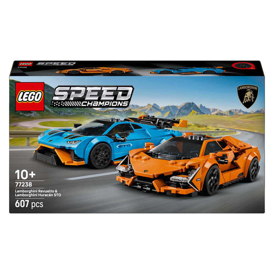 Lego speed champions 77238 lamborghini revuelto en huracan sto