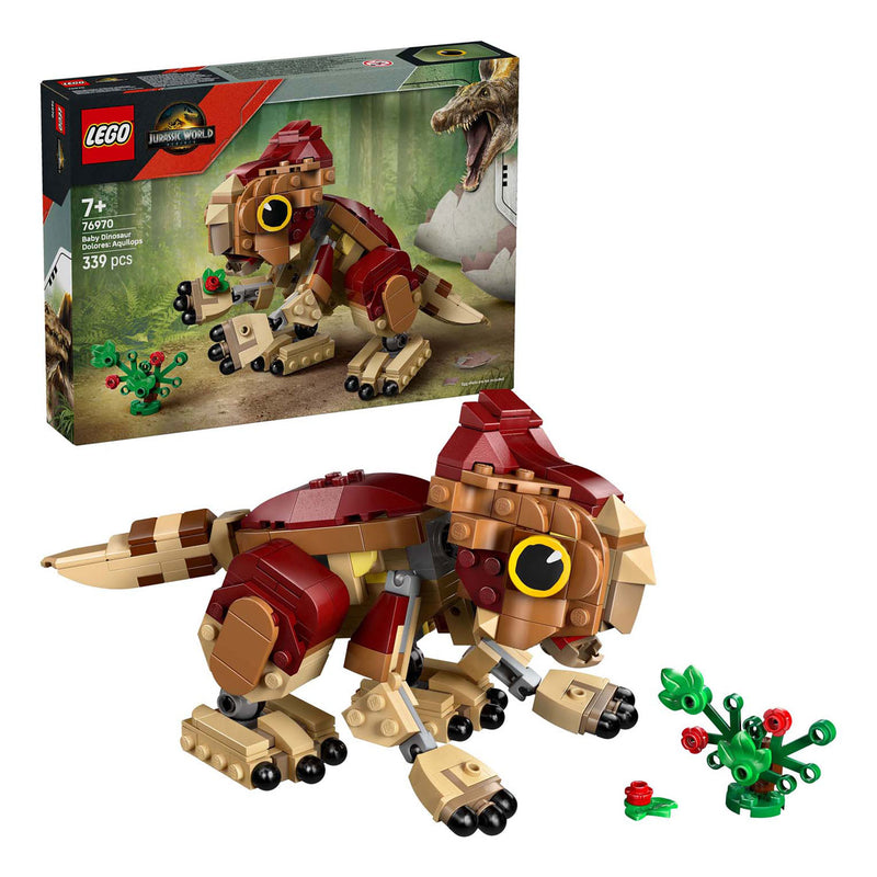 Load image into Gallery viewer, Lego jurassic world 76970 babydinosaurus dolores: aquilops
