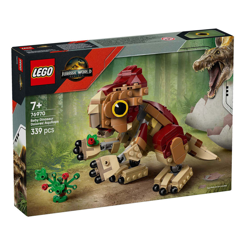 Load image into Gallery viewer, Lego jurassic world 76970 babydinosaurus dolores: aquilops
