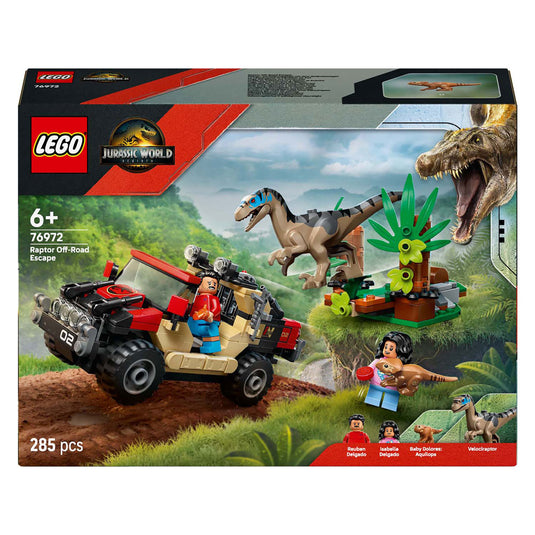 Lego jurassic world 76972 offroad eaptorontsnapping