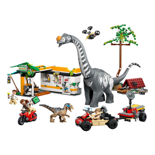 Lego jurassic world 76973 raptor en titanosaurus opsporingsmissie