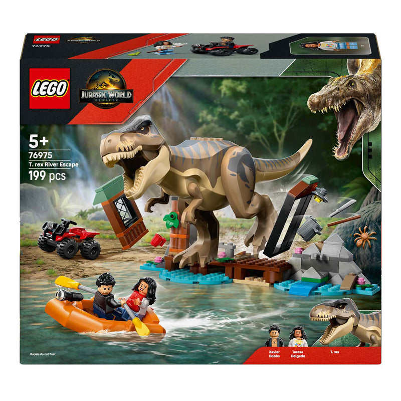 Load image into Gallery viewer, Lego jurassic world 76975 t. rex rivierontsnapping
