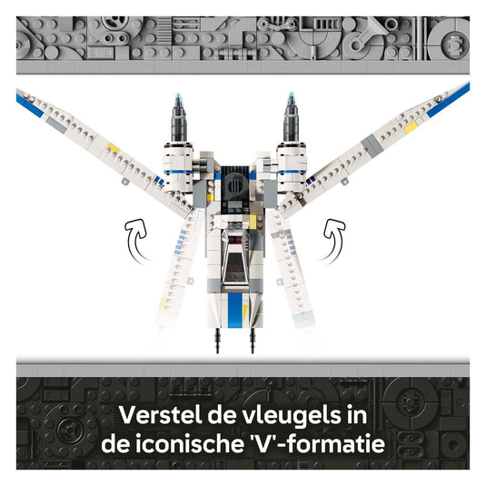 Lego star wars 75399 andor rebel u-wing starfighter ruimteschip