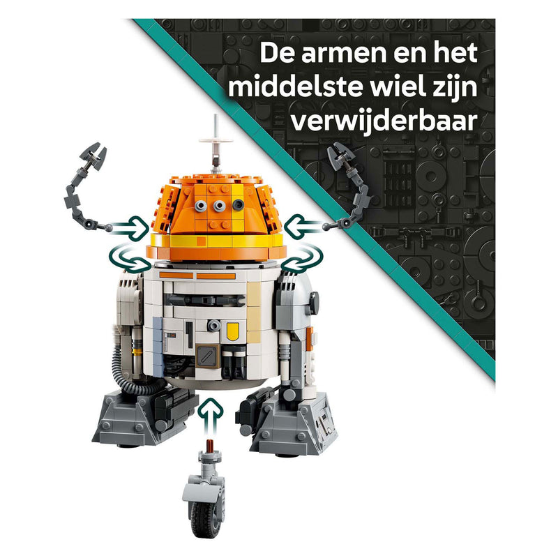 Afbeelding laden in galerijviewer, Lego ® star wars: ahsoka™ chopper (c1-10p)™ astromech droid - 75416
