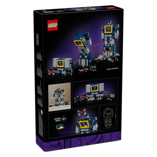 Lego icons 10358 transformers soundwave