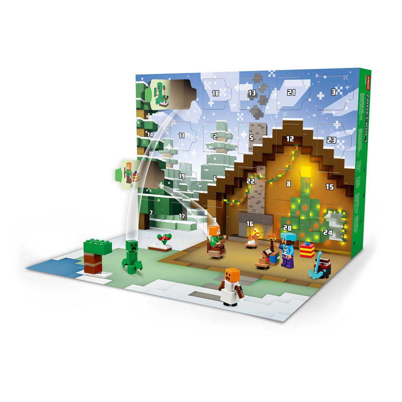 Load image into Gallery viewer, Lego minecraft 21280 adventkalender 2025
