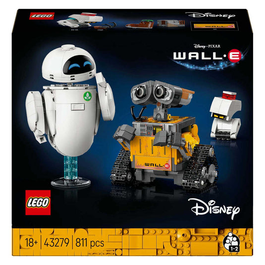 Lego disney en pixar wall-e en eve - 43279