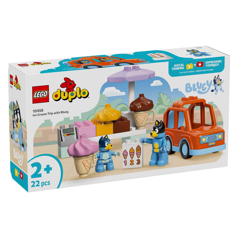 Afbeelding laden in galerijviewer, Lego ® duplo® bluey een ijsje halen met bluey - 10458
