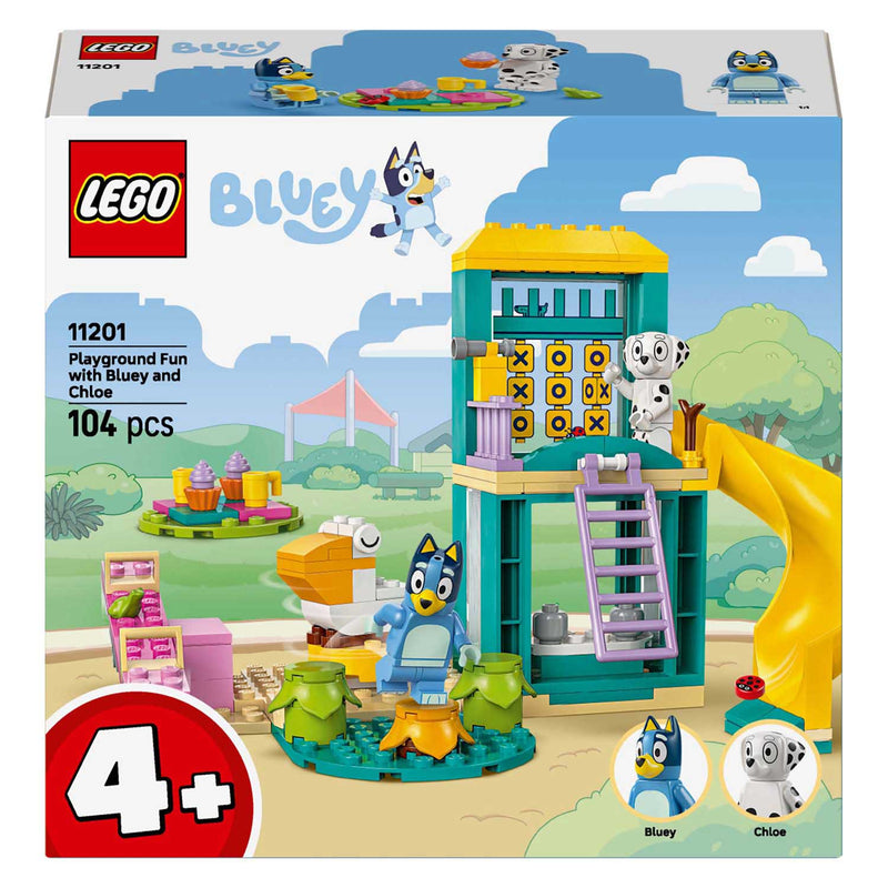 Load image into Gallery viewer, Lego duplo 11201 bluey en chloe in de speeltuin
