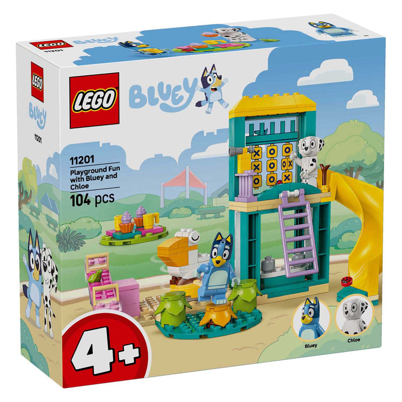 Load image into Gallery viewer, Lego duplo 11201 bluey en chloe in de speeltuin
