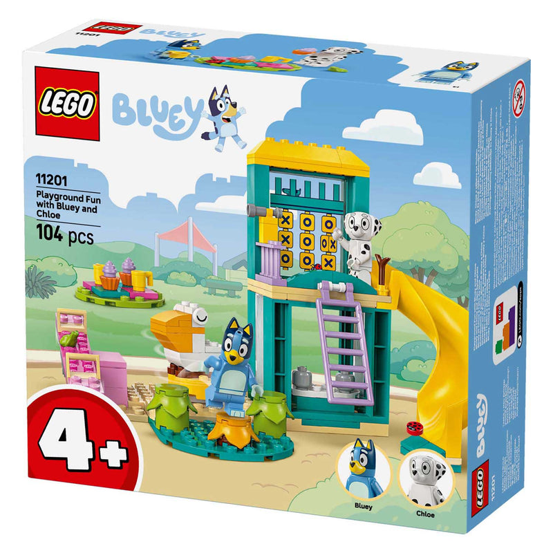 Load image into Gallery viewer, Lego duplo 11201 bluey en chloe in de speeltuin
